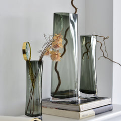 Simple glass vase