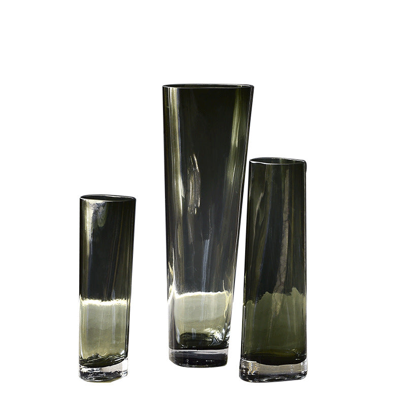 Simple glass vase