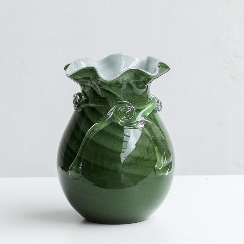 Water drop wave vase