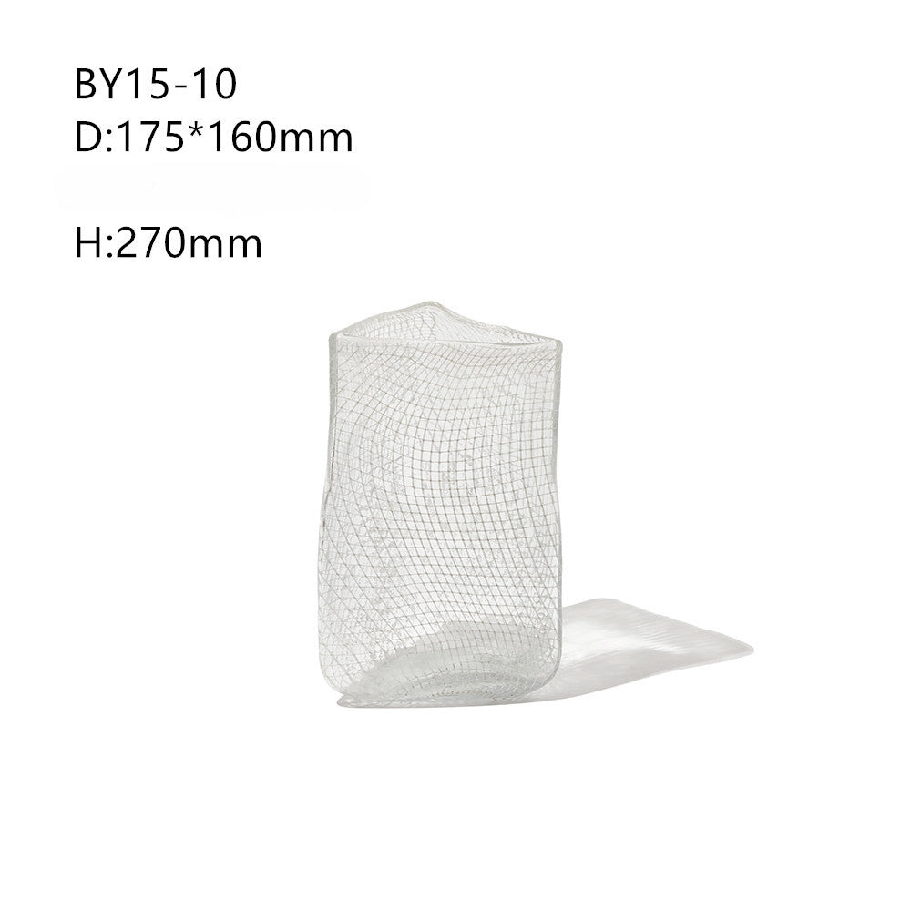 Modern transparent vase