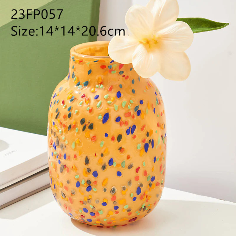 Polka dot vase