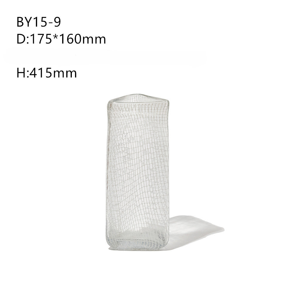 Modern transparent vase