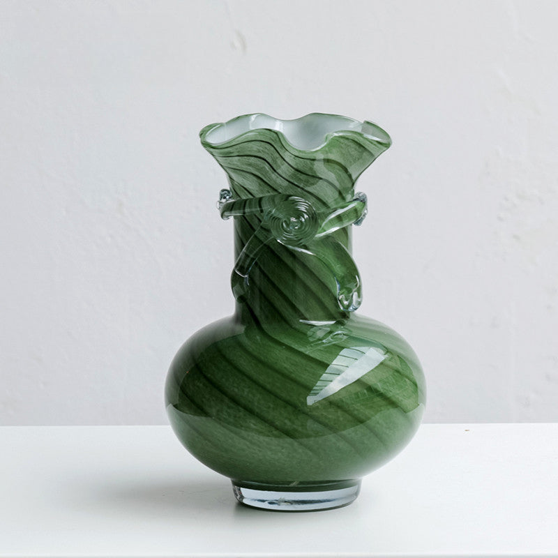Water drop wave vase