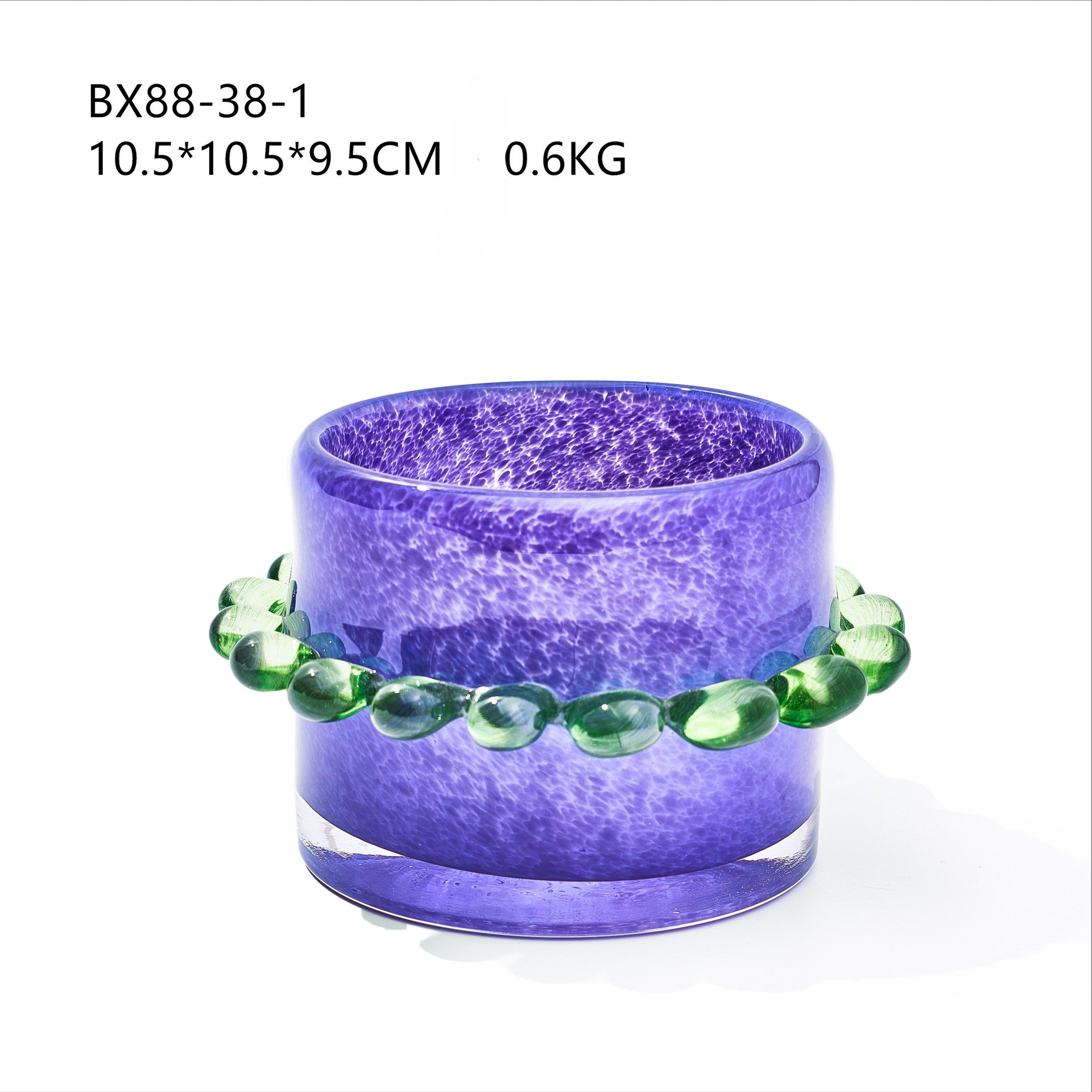 Lace straight cylindrical vase