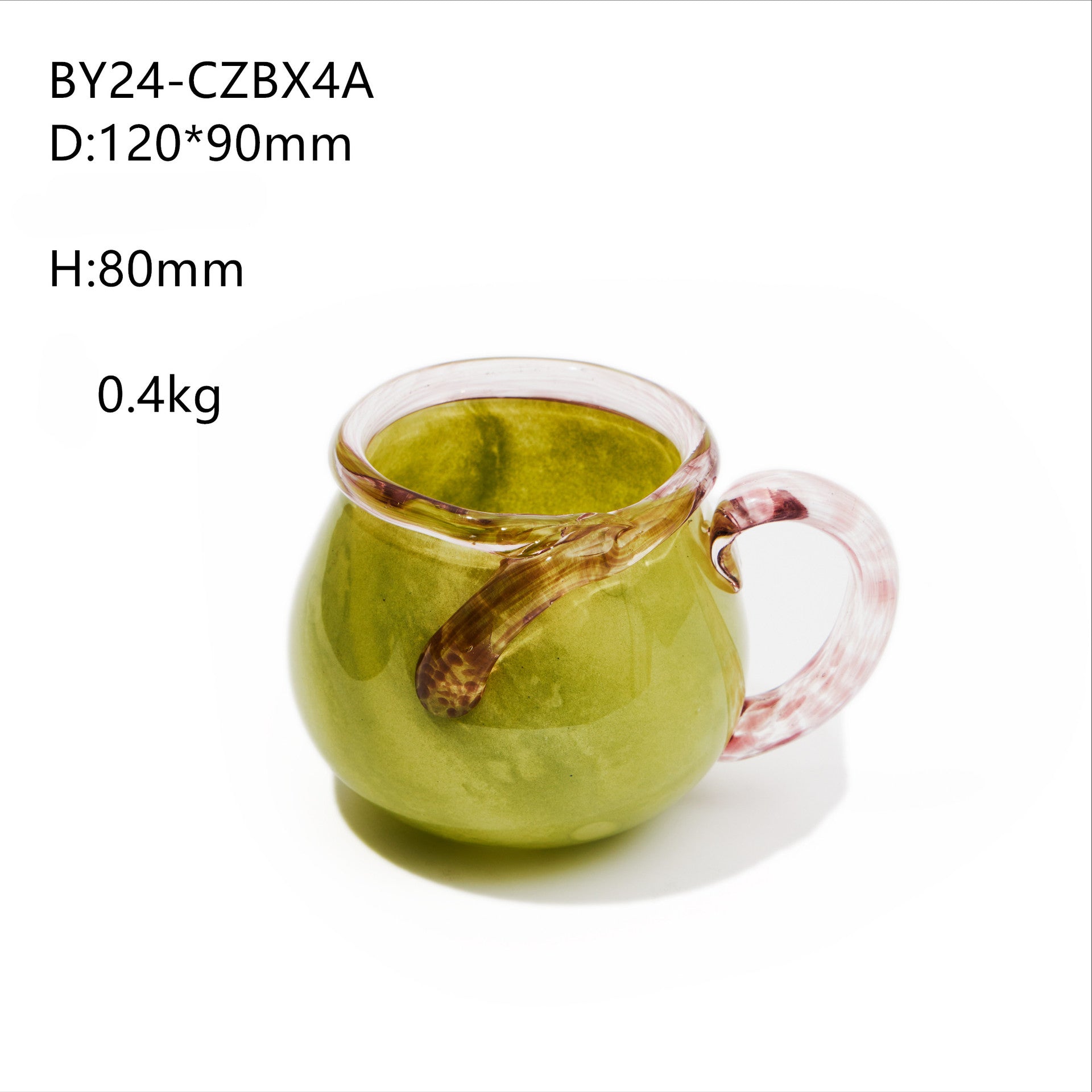 Two-color splicing mini water cup