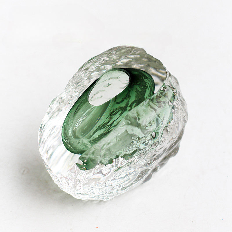 Glacier thick bottom vase