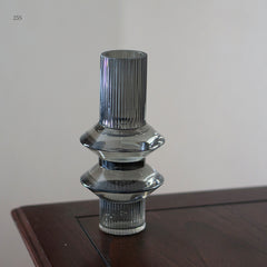 Luxury glass vase