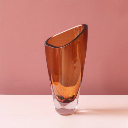 Irregular heavy vase