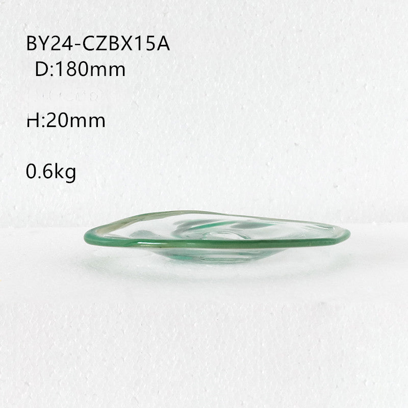 Two-color splicing vase