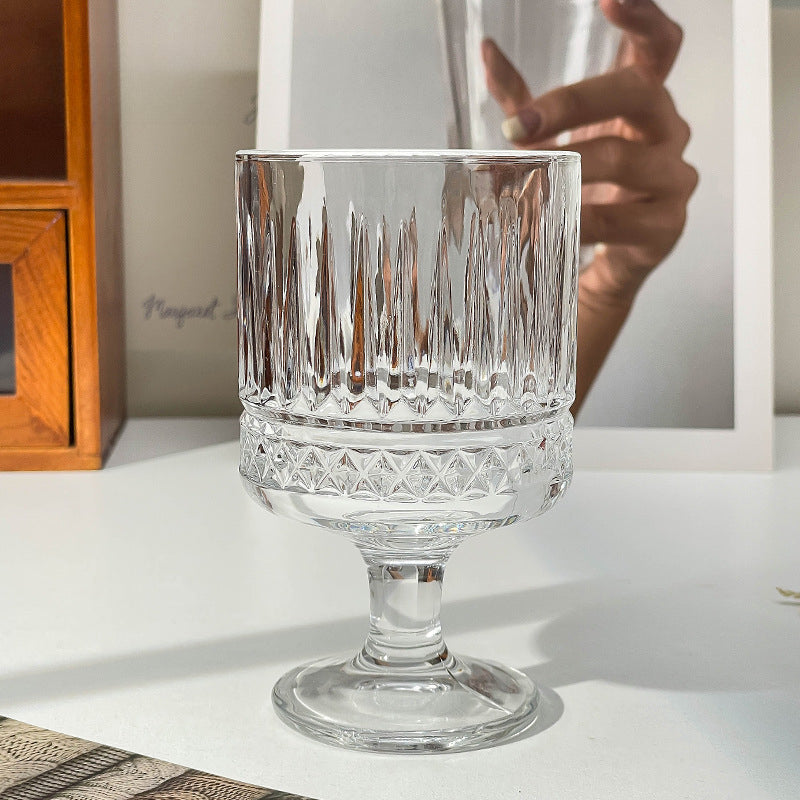 Beverage wine glass