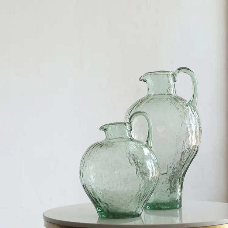 Single-ear bubble vase