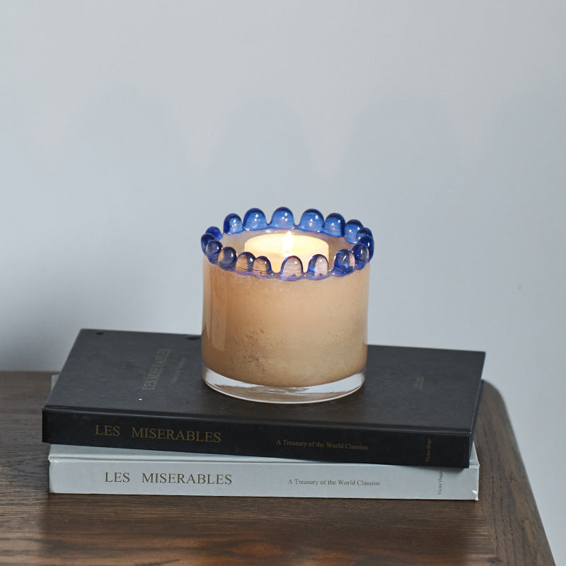 Lace straight cylindrical vase