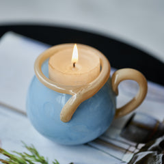 Two-color splicing mini water cup