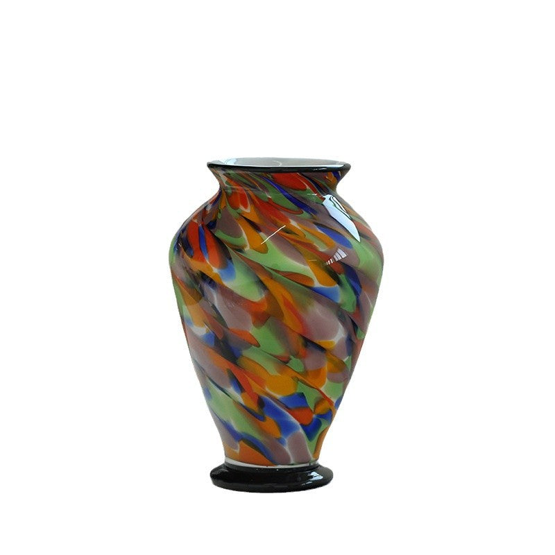 Retro glazed vase