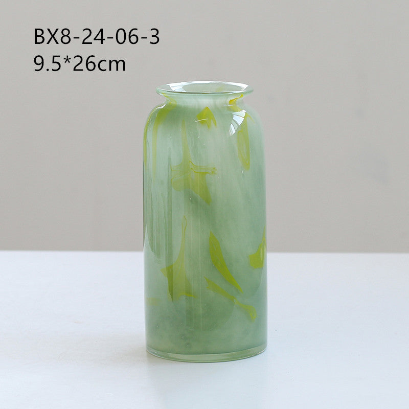 Magnetic green vase