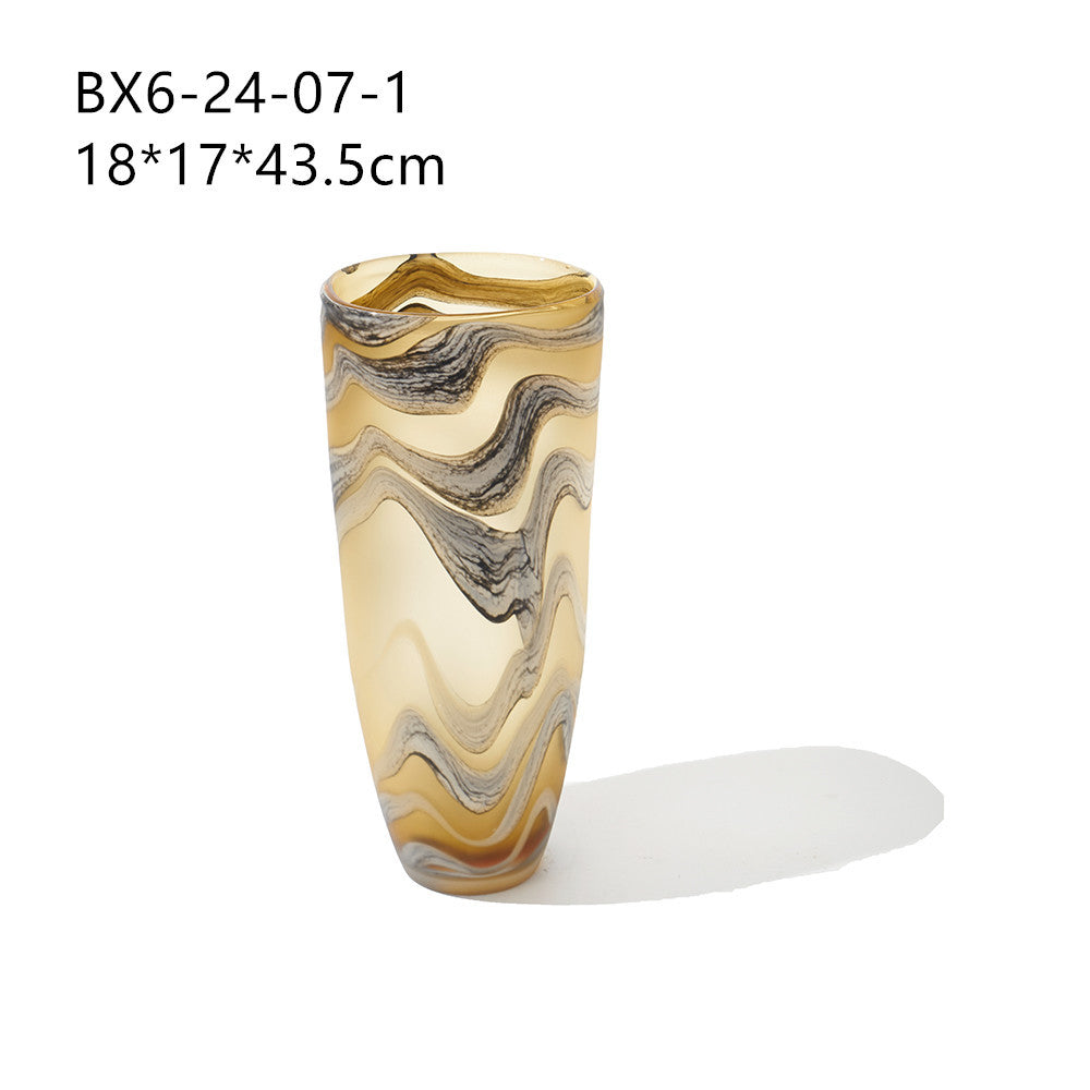 Handmade sand vase