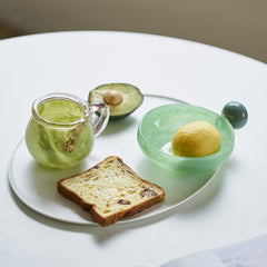 Two-color splicing mini water cup