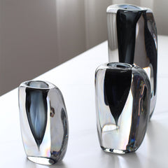 Thickened glazed vase