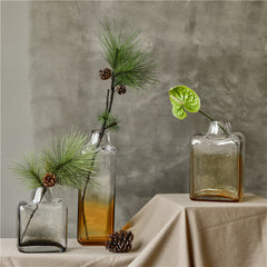 Irregular square vase