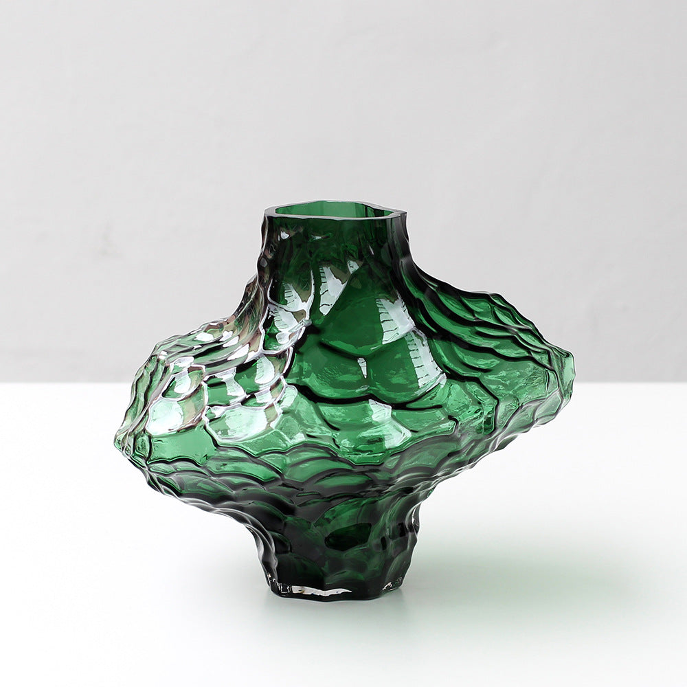 Irregular luxury vase