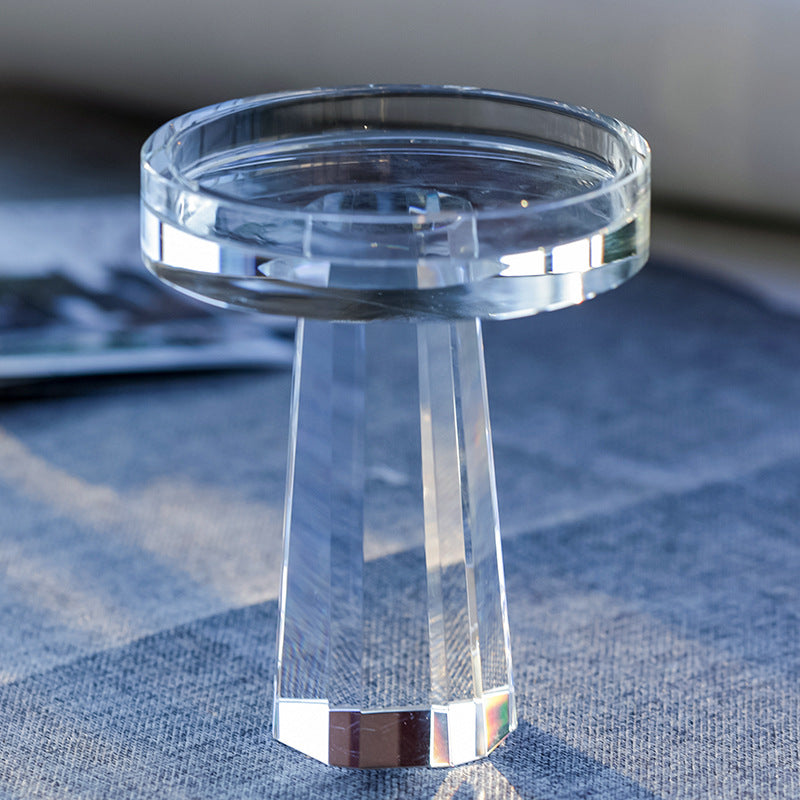 Modern crystal candlestick