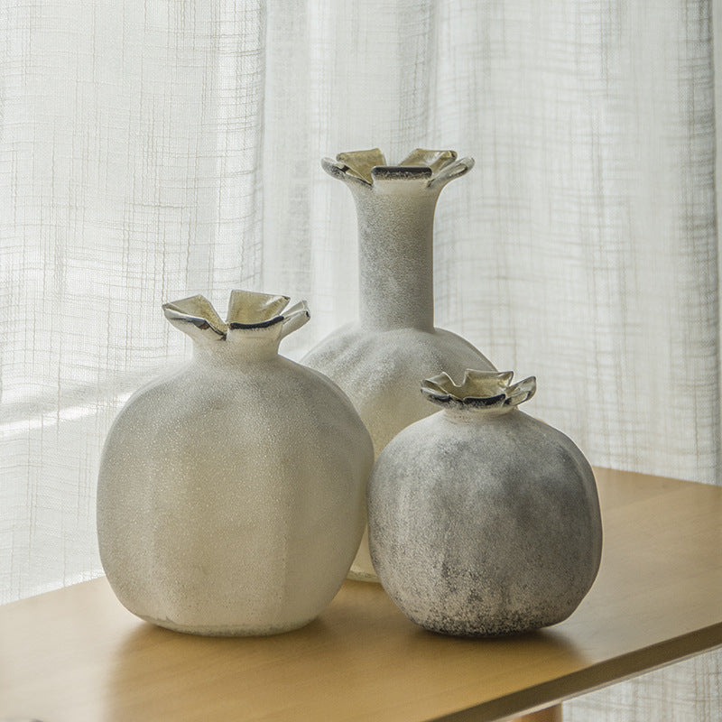 Retro pomegranate vase
