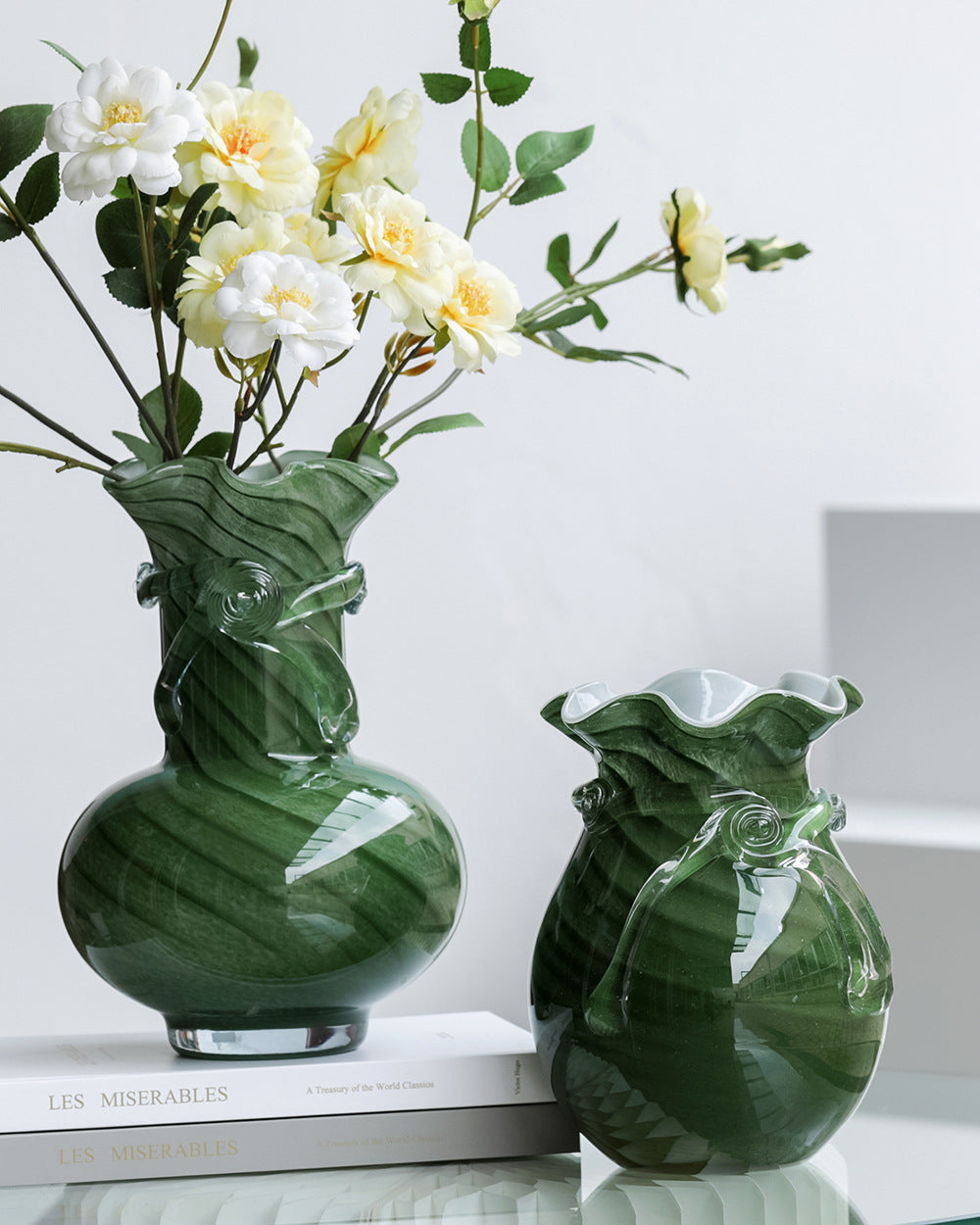 Water drop wave vase