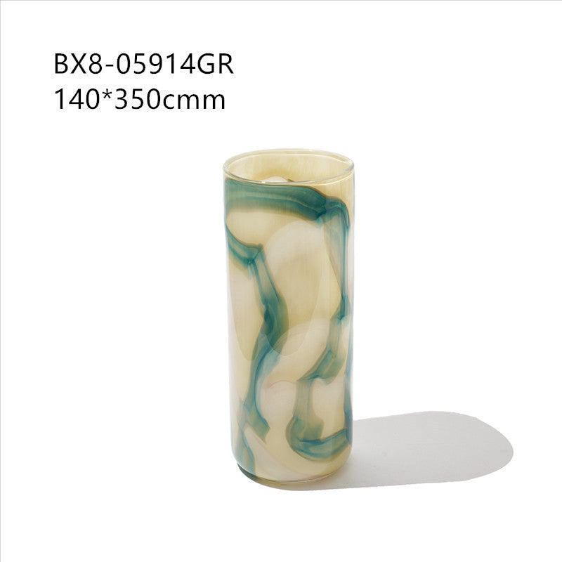 Ink pattern vase