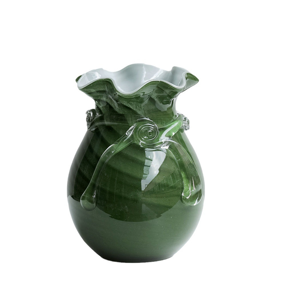 Water drop wave vase