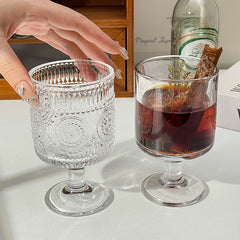 Beverage wine glass