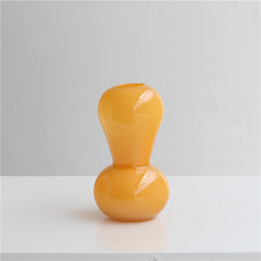 Antique orange vase