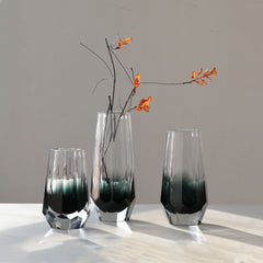Handmade engraved vase