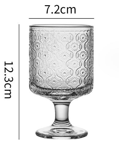 Beverage wine glass