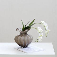 Wavy mouth vase