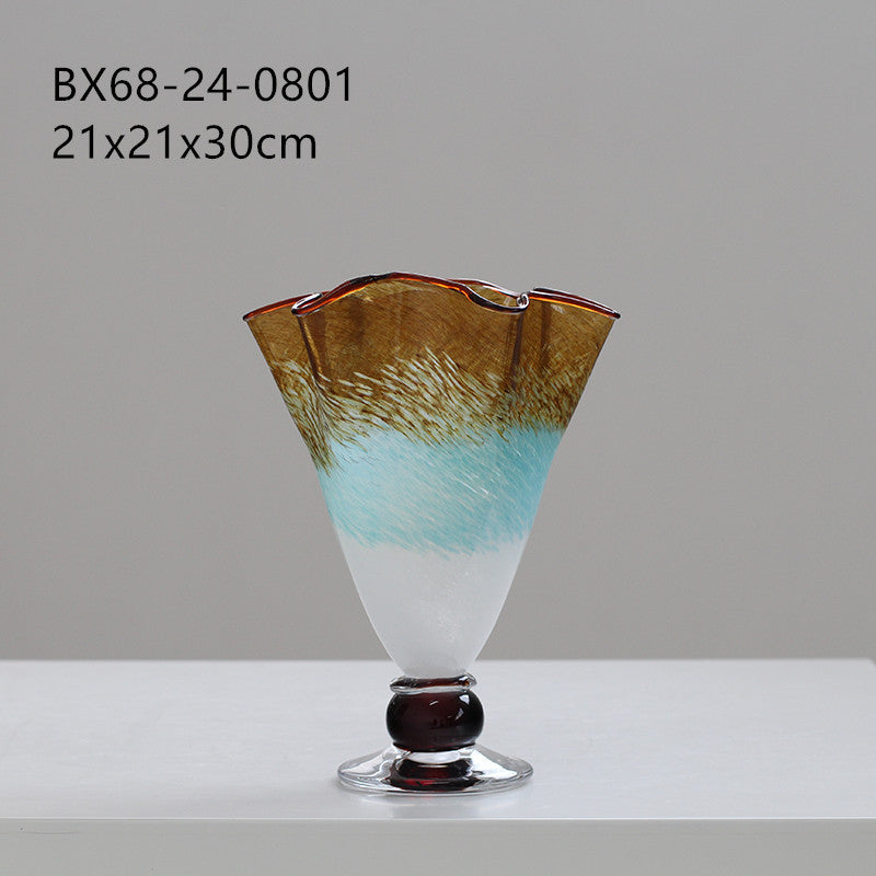 High feet vase