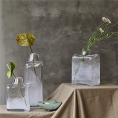 Irregular square vase