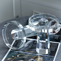 Modern crystal candlestick
