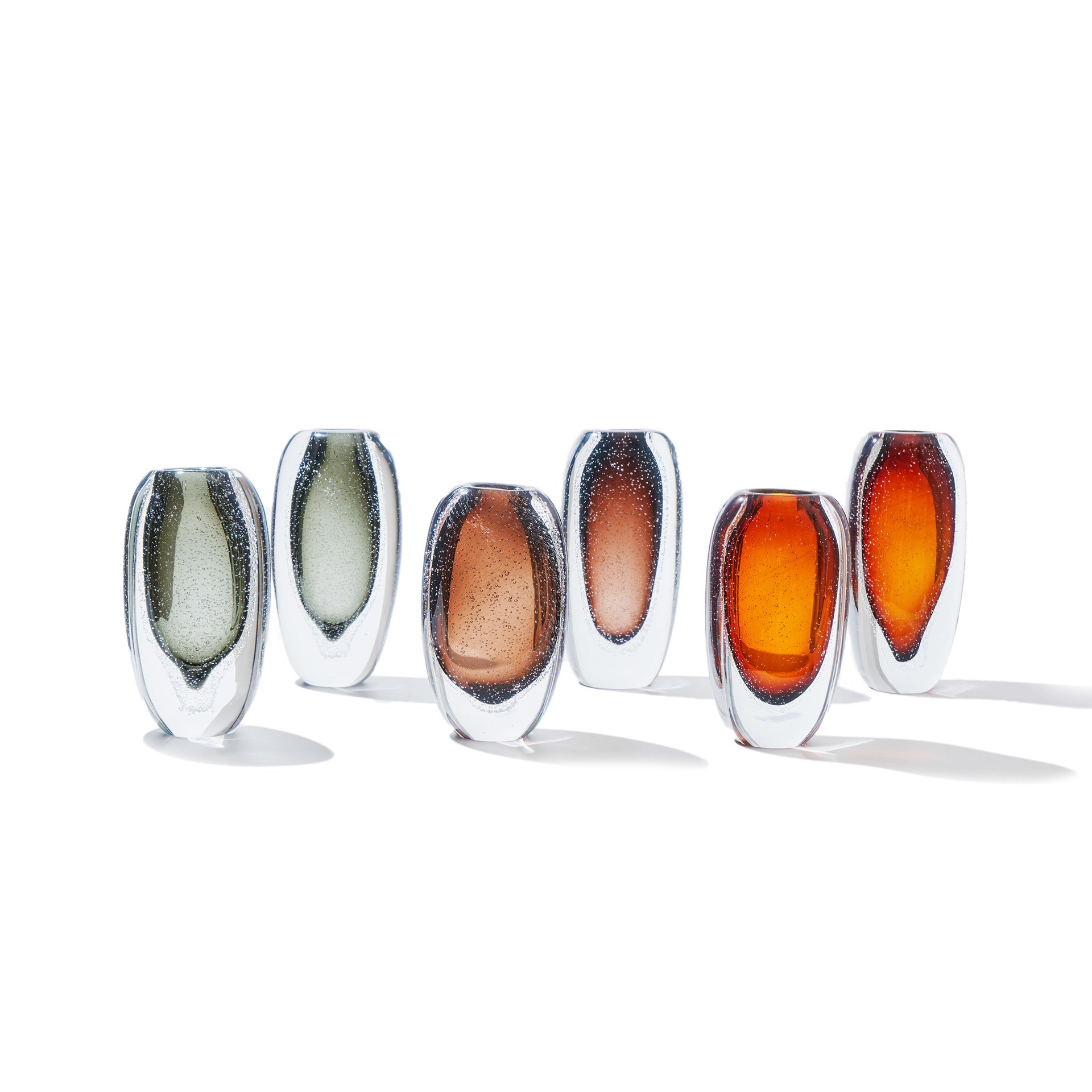 Flat mouth vase