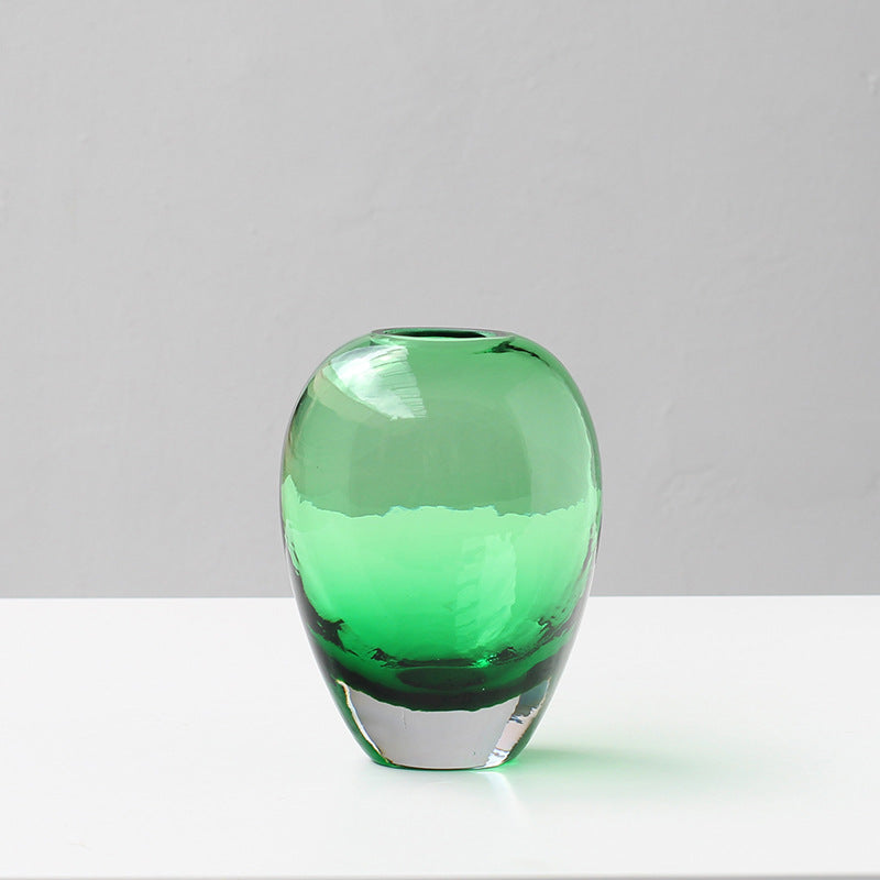 Thick-bottomed vase