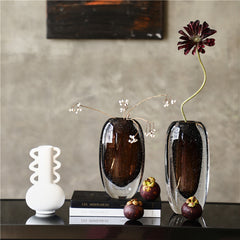 Flat mouth vase