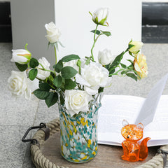 Small mouth hydroponic vase