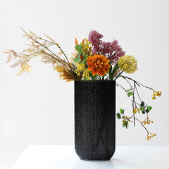 Glacier water ripple vase