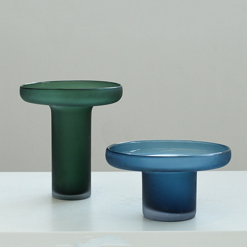 Handmade fruit plate and vase