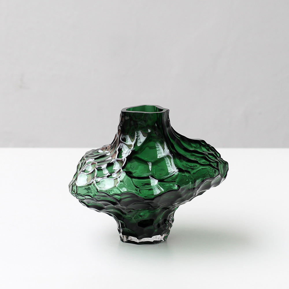 Irregular luxury vase