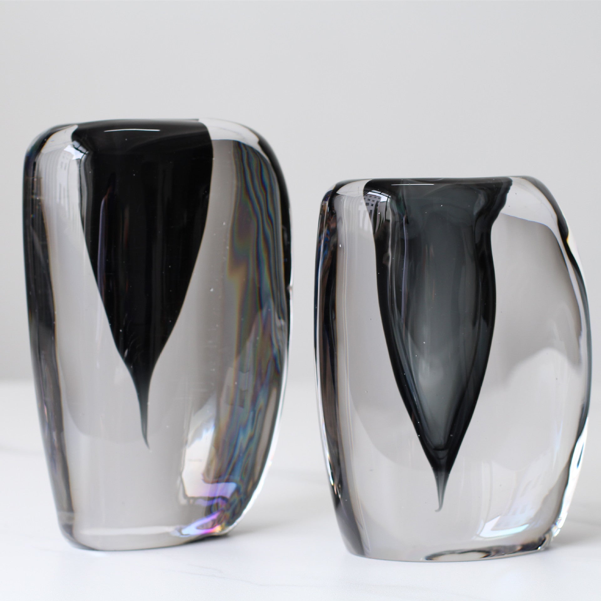 Thickened glazed vase