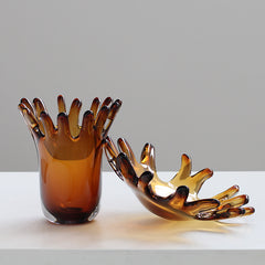 Fruit plate vase