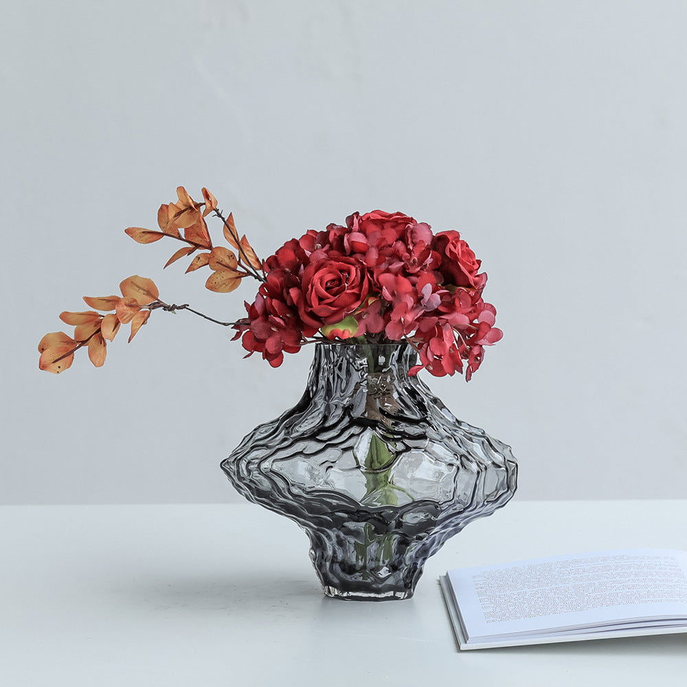 Irregular luxury vase