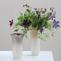 Wavy mouth vase