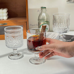 Beverage wine glass