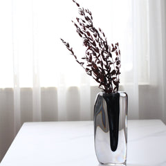Thickened glazed vase